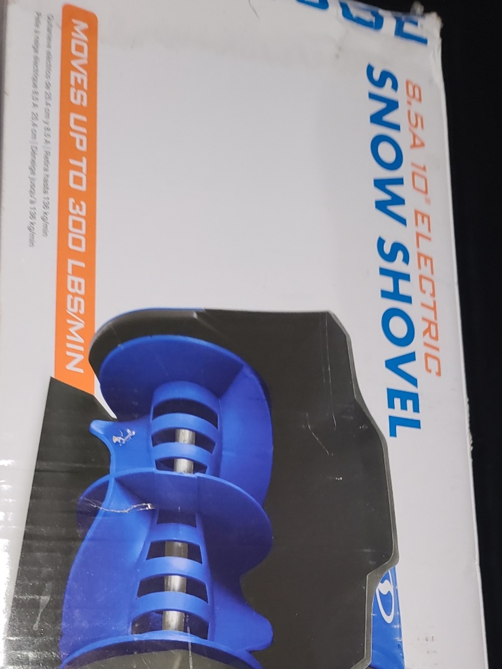Snow Joe 320E Electric Snow Shovel | 10-Inch | 8.5-Amp box